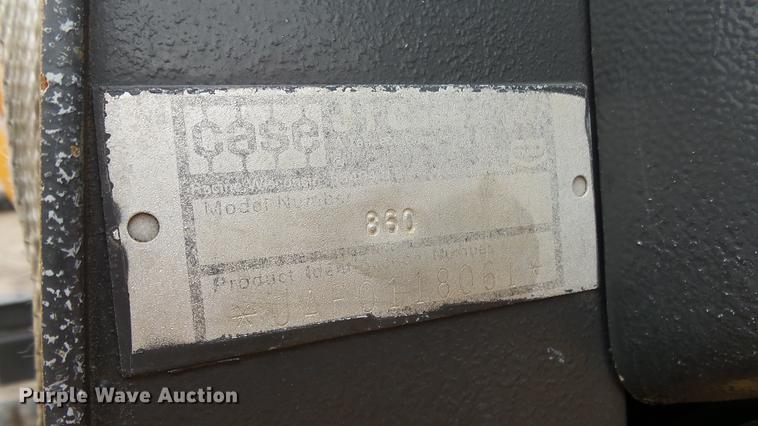 image for item FE9183 Case 860 trencher