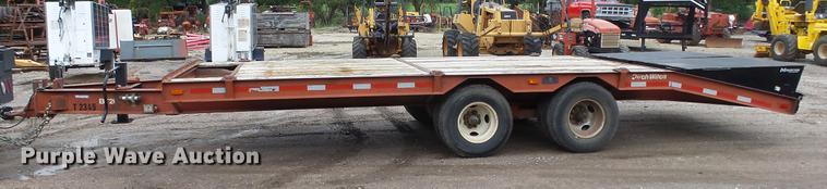 image for item FE9186 1995 Ditch Witch equipment trailer