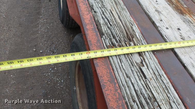 image for item FE9186 1995 Ditch Witch equipment trailer