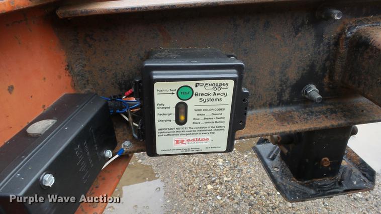 image for item FE9186 1995 Ditch Witch equipment trailer