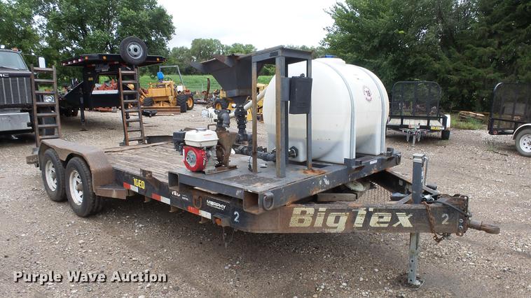 image for item FE9187 2005 Big Tex equipment trailer
