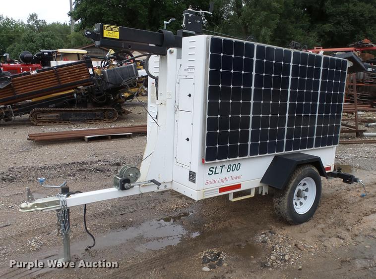 image for item FE9189 2011 Progress Solar SLT800 light plant