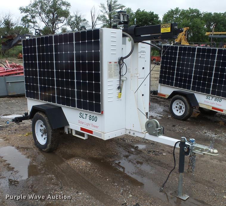 image for item FE9189 2011 Progress Solar SLT800 light plant