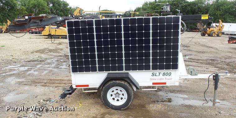 image for item FE9189 2011 Progress Solar SLT800 light plant