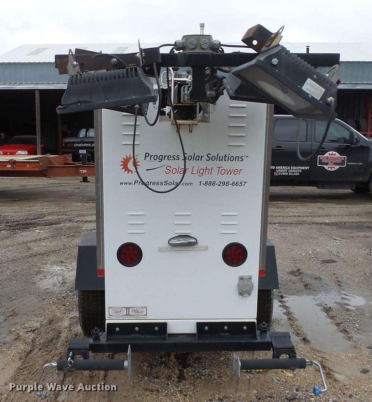 image for item FE9189 2011 Progress Solar SLT800 light plant