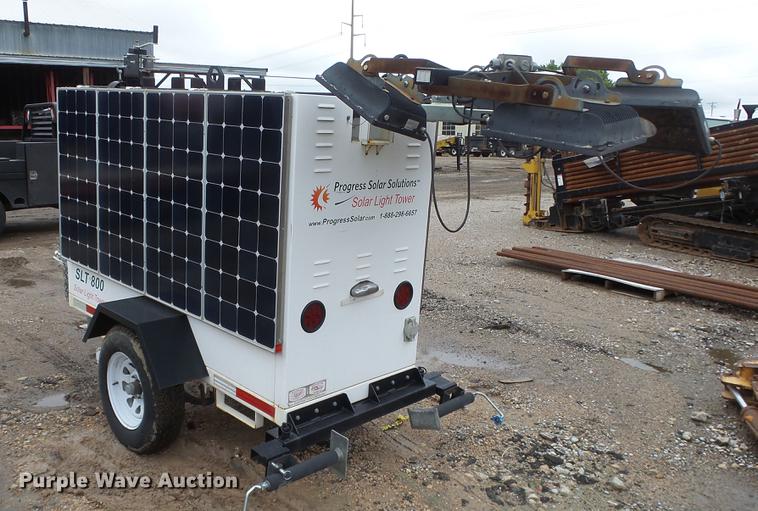 image for item FE9189 2011 Progress Solar SLT800 light plant