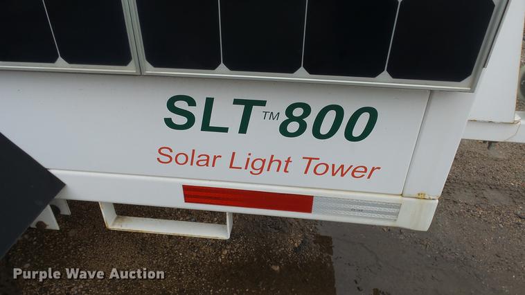 image for item FE9189 2011 Progress Solar SLT800 light plant