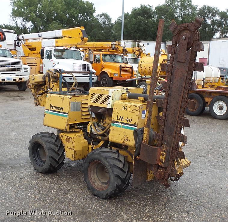 image for item FT9830 1993 Vermeer LM40 trencher