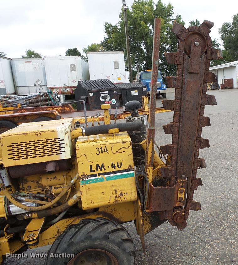 image for item FT9830 1993 Vermeer LM40 trencher