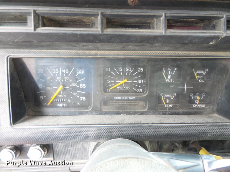 image for item FT9840 1988 Ford F700 dump truck