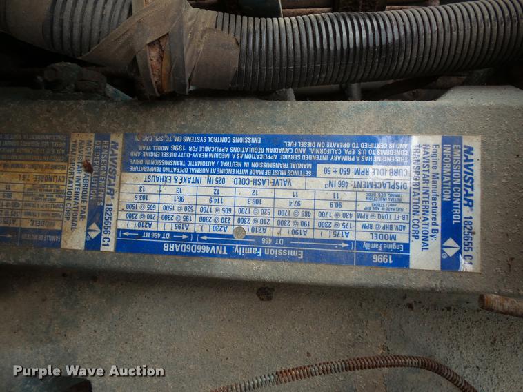 image for item FT9841 1997 International 4700 dump truck