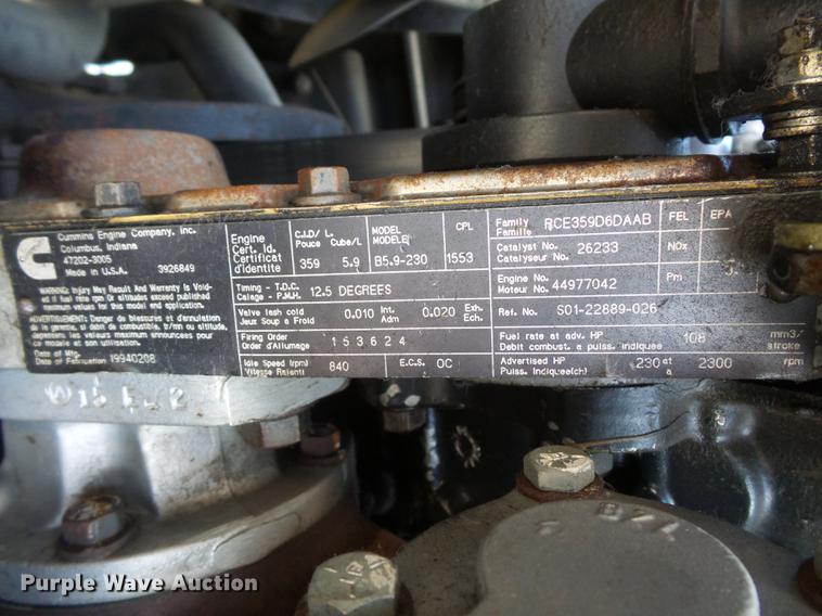 image for item FT9843 1994 Freightliner FL70 bucket truck