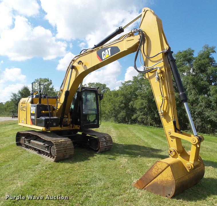image for item L5703 2015 Caterpillar 316EL excavator