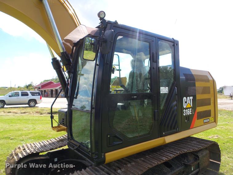image for item L5703 2015 Caterpillar 316EL excavator