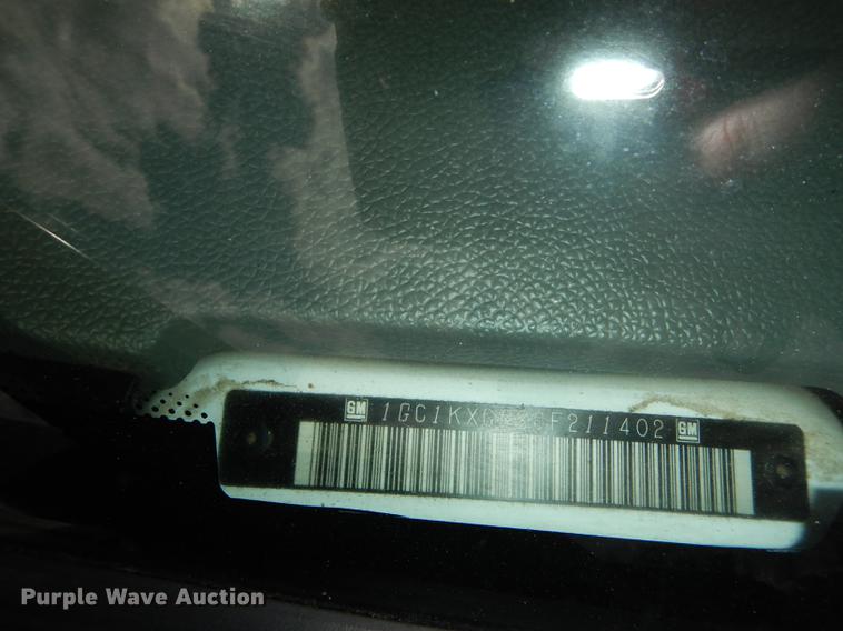 image for item DB8262 2012 Chevrolet Silverado 2500HD Crew Cab pickup truck