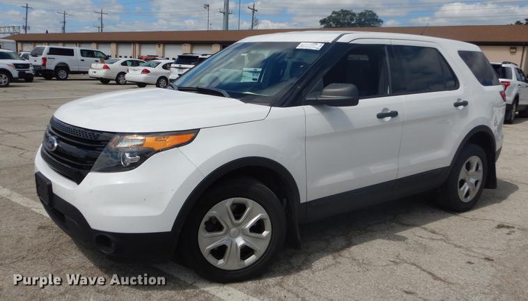 image for item DB8264 2013 Ford Explorer Police Interceptor SUV