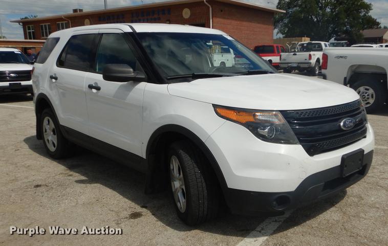 image for item DB8264 2013 Ford Explorer Police Interceptor SUV