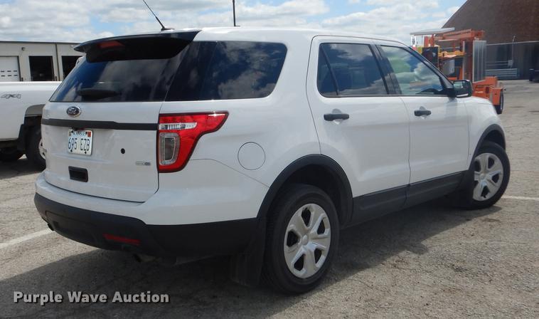 image for item DB8264 2013 Ford Explorer Police Interceptor SUV