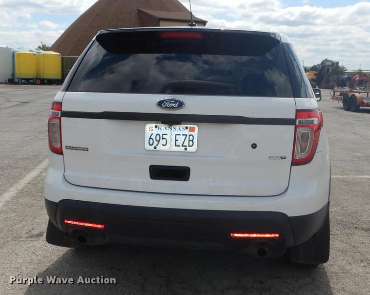 image for item DB8264 2013 Ford Explorer Police Interceptor SUV