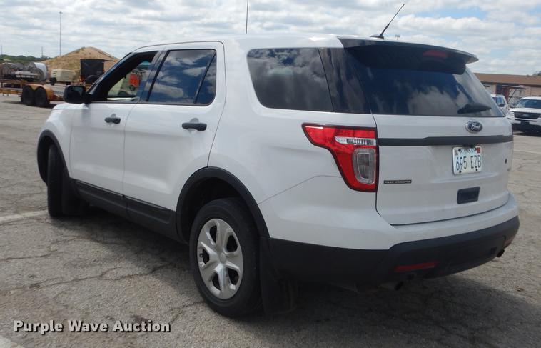 image for item DB8264 2013 Ford Explorer Police Interceptor SUV