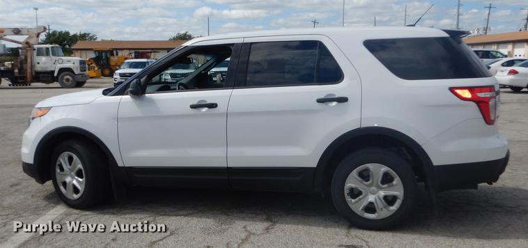 image for item DB8264 2013 Ford Explorer Police Interceptor SUV