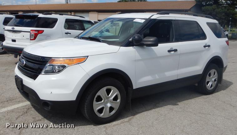 image for item DB8265 2014 Ford Explorer Police Interceptor SUV