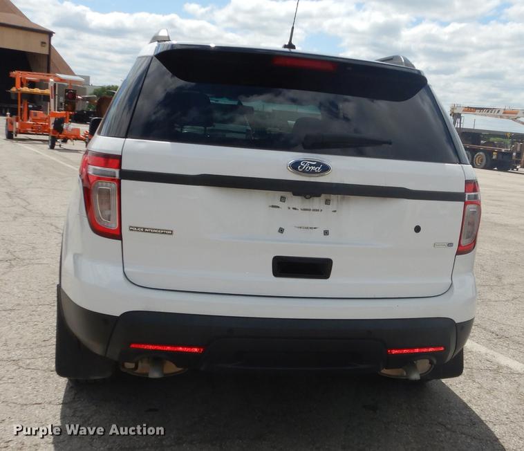 image for item DB8265 2014 Ford Explorer Police Interceptor SUV