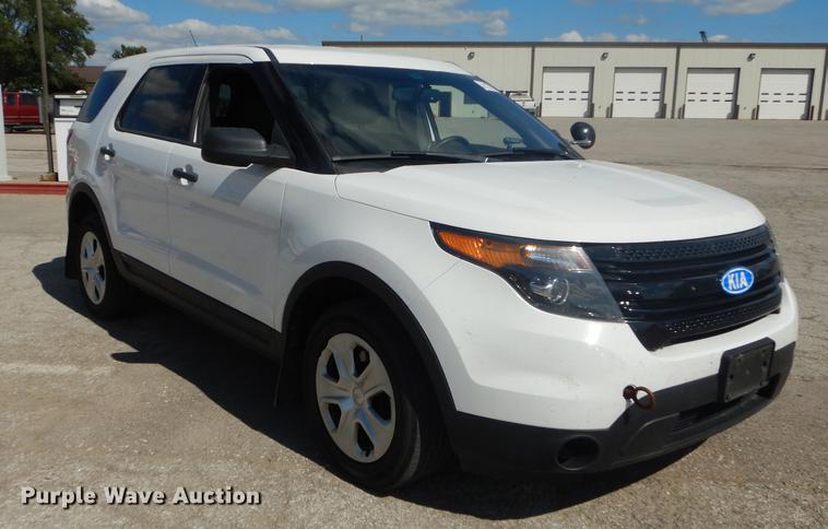 image for item DB8300 2013 Ford Explorer Police Interceptor SUV