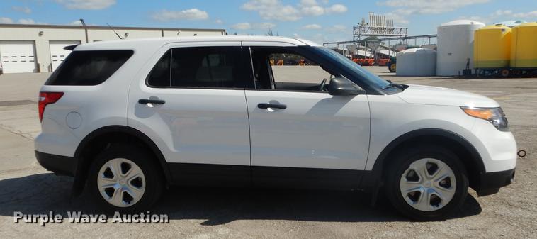 image for item DB8300 2013 Ford Explorer Police Interceptor SUV