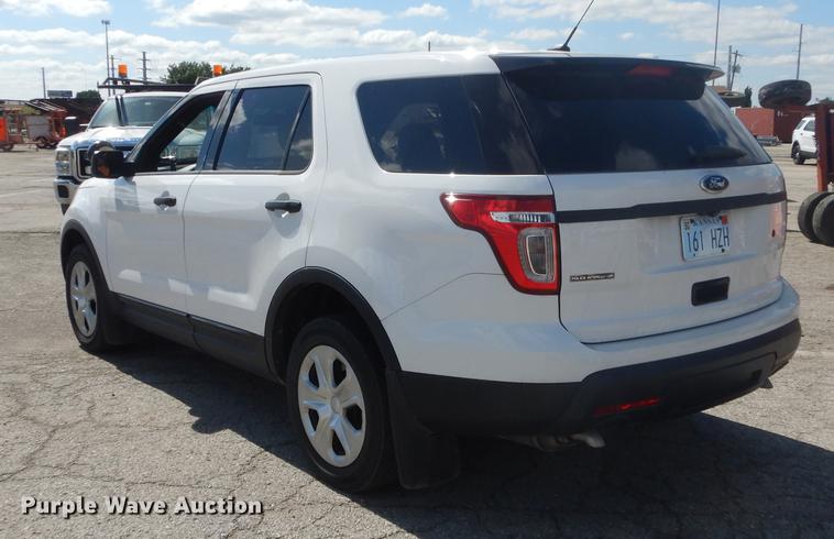 image for item DB8300 2013 Ford Explorer Police Interceptor SUV