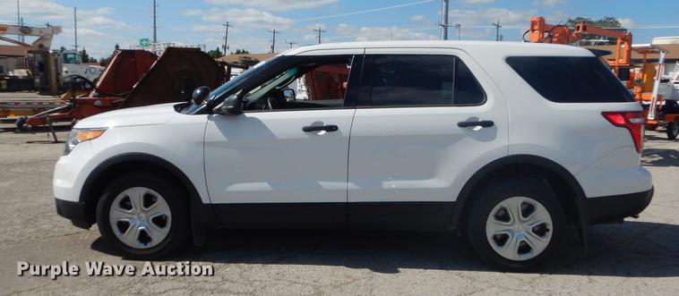image for item DB8300 2013 Ford Explorer Police Interceptor SUV