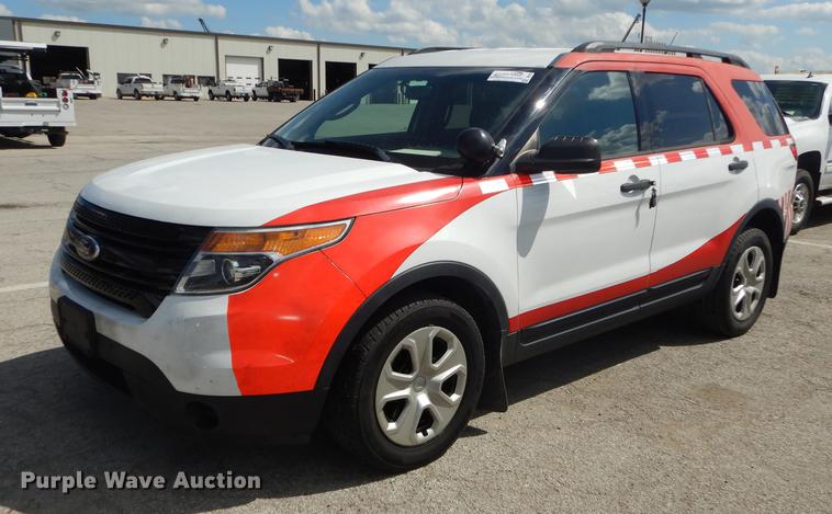 image for item DB8301 2013 Ford Explorer Police Interceptor SUV