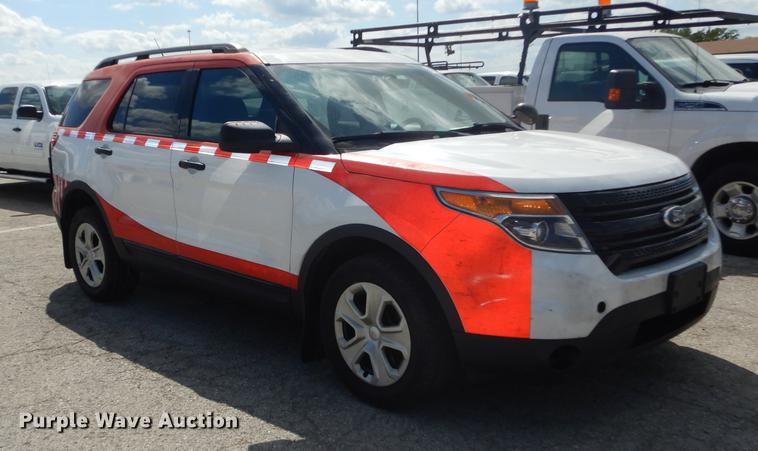 image for item DB8301 2013 Ford Explorer Police Interceptor SUV