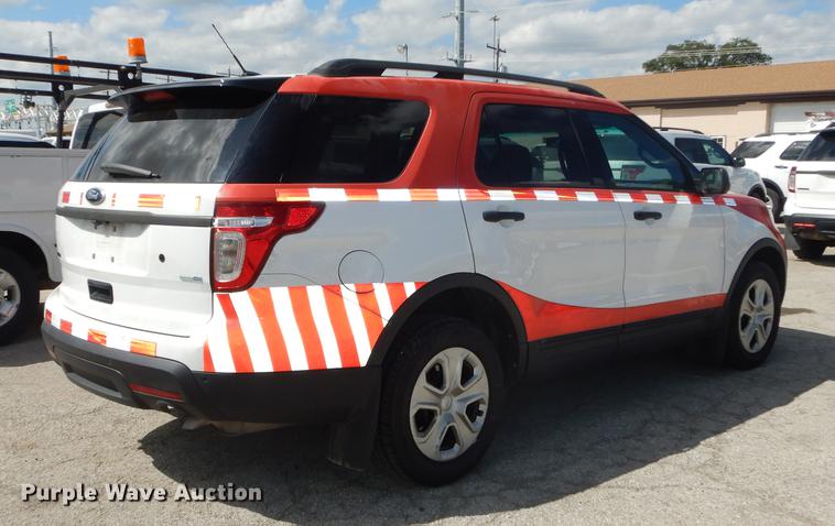 image for item DB8301 2013 Ford Explorer Police Interceptor SUV