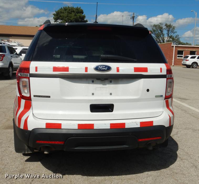 image for item DB8301 2013 Ford Explorer Police Interceptor SUV