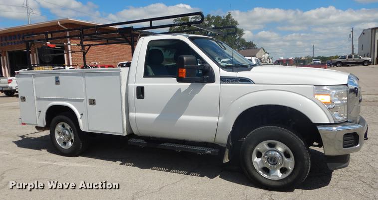 image for item DB8302 2012 Ford F250 Super Duty utility bed pickup truck