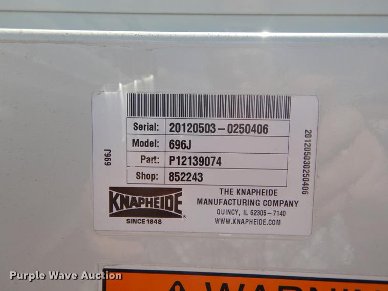 image for item DB8302 2012 Ford F250 Super Duty utility bed pickup truck