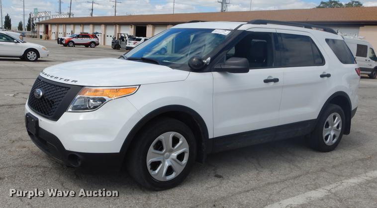 image for item DD6505 2014 Ford Explorer Police Interceptor SUV