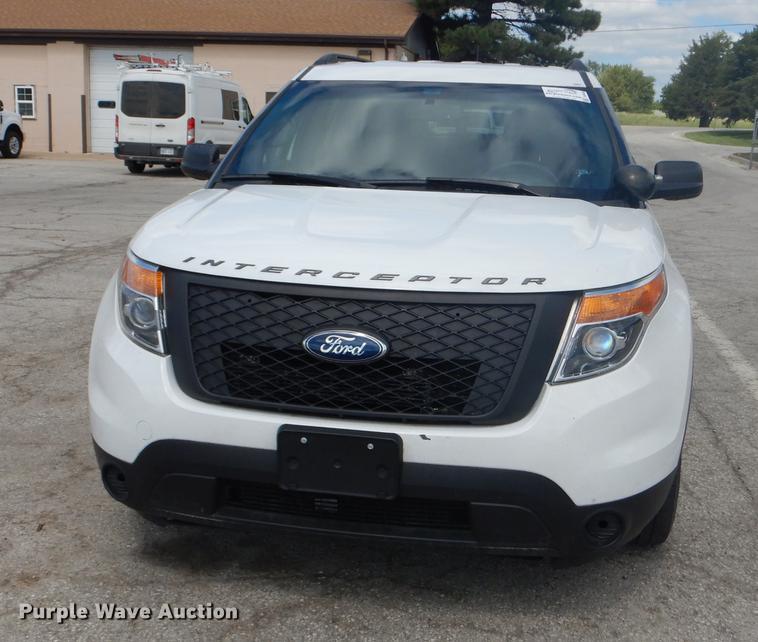 image for item DD6505 2014 Ford Explorer Police Interceptor SUV