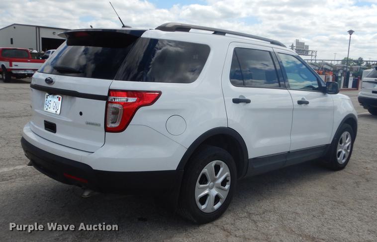 image for item DD6505 2014 Ford Explorer Police Interceptor SUV