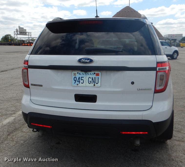 image for item DD6505 2014 Ford Explorer Police Interceptor SUV