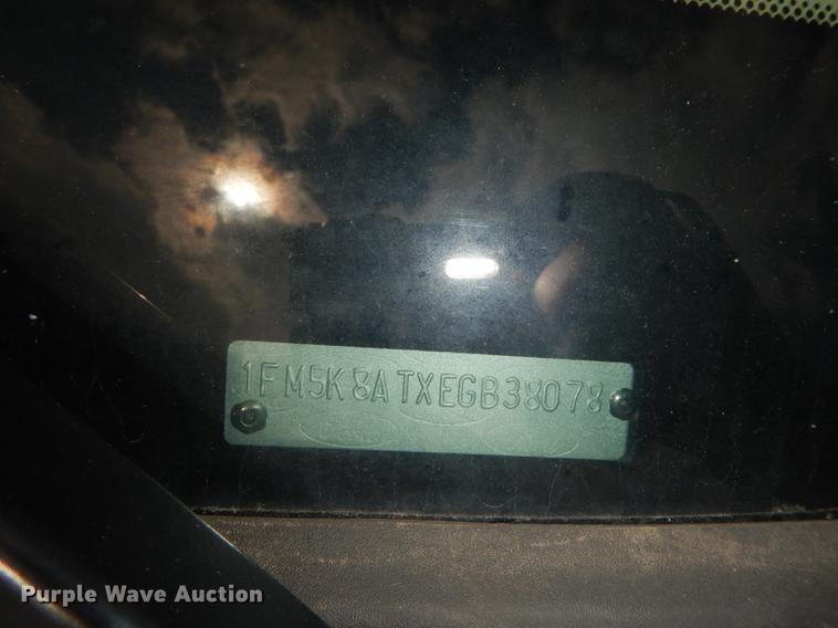 image for item DD6505 2014 Ford Explorer Police Interceptor SUV