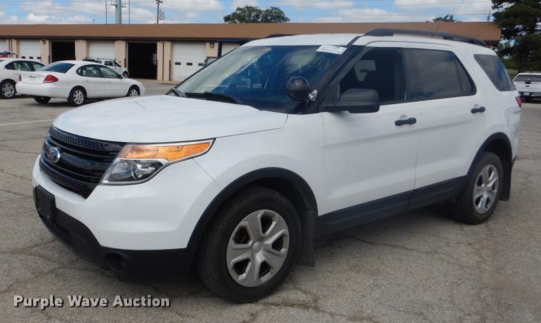 image for item DD6506 2013 Ford Explorer Police Interceptor SUV