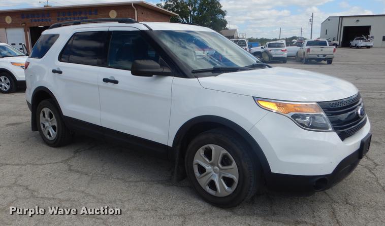 image for item DD6506 2013 Ford Explorer Police Interceptor SUV