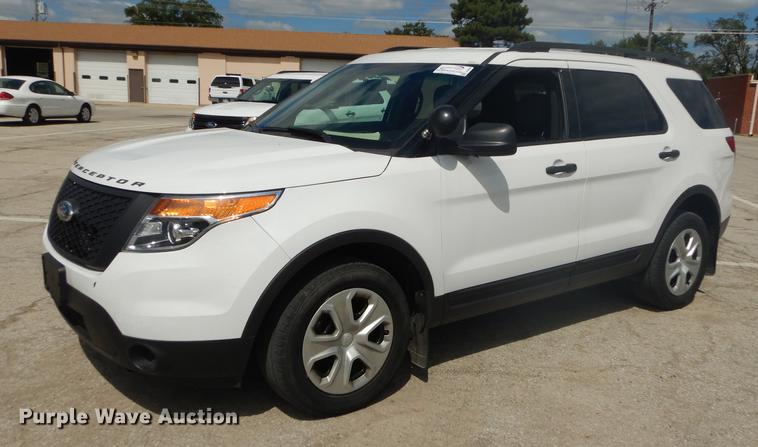 image for item DD6507 2015 Ford Explorer Police Interceptor SUV