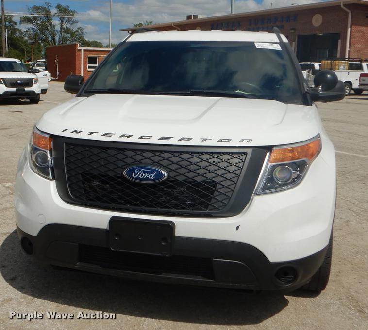 image for item DD6507 2015 Ford Explorer Police Interceptor SUV