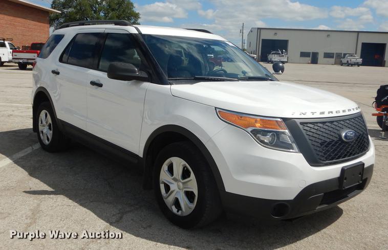 image for item DD6507 2015 Ford Explorer Police Interceptor SUV