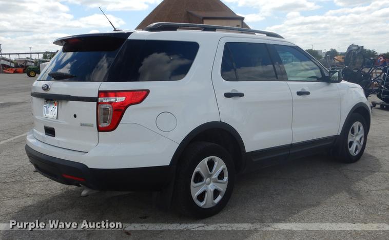 image for item DD6507 2015 Ford Explorer Police Interceptor SUV