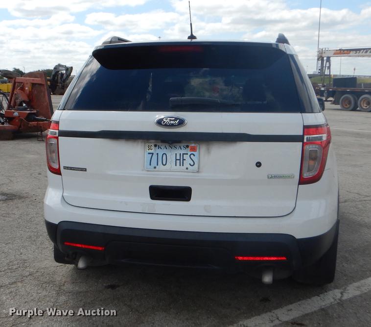 image for item DD6507 2015 Ford Explorer Police Interceptor SUV