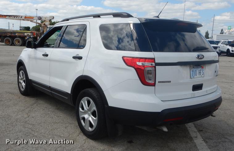 image for item DD6507 2015 Ford Explorer Police Interceptor SUV